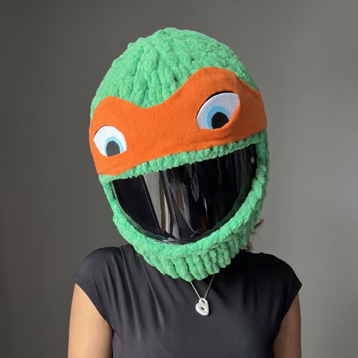 Ninja Turtle Helmet Cover